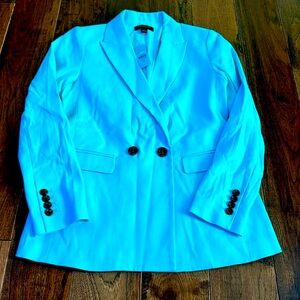Ann Taylor bright blue blazer 00 Petite